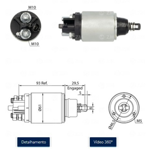 HELLA 4RD 007 794-031 Relè Multifunzionale per JOHN DEERE, MASSEY FERGUSON