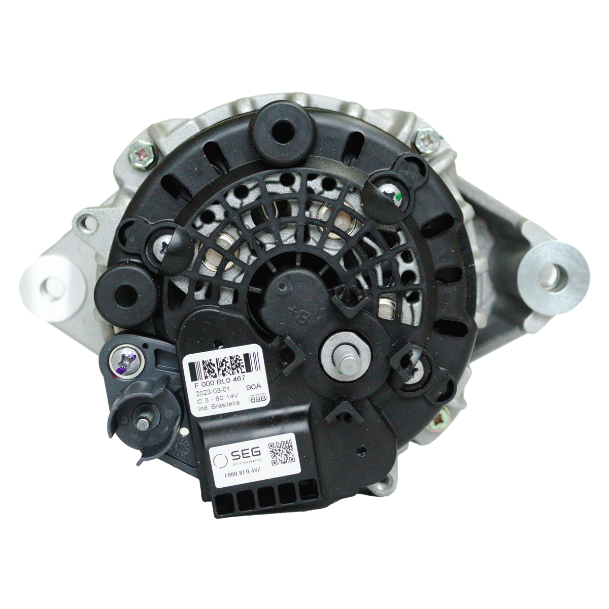 Alternador 90A 12V Ford Cargo 815E/1317E/1722/2422 | 10x Sem Juros